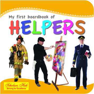 Scholars Hub My first board book of Helpers